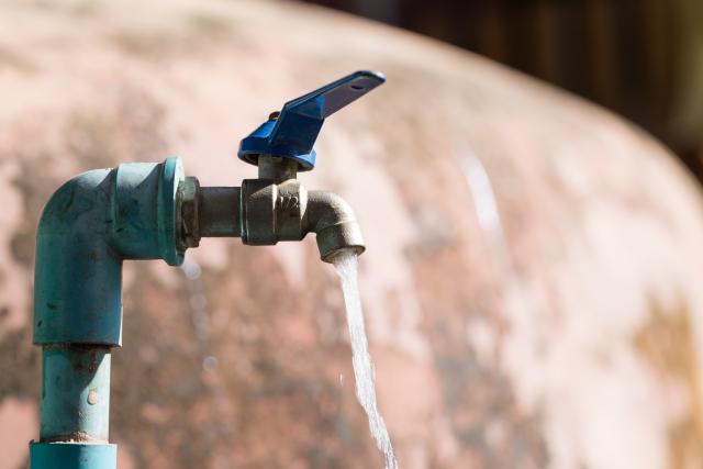 a running tap