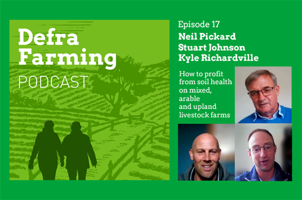 Promo image for Defra podcast - Episode 17 with Neil Pickard and Stuart Johnson,  Kyle Richardville