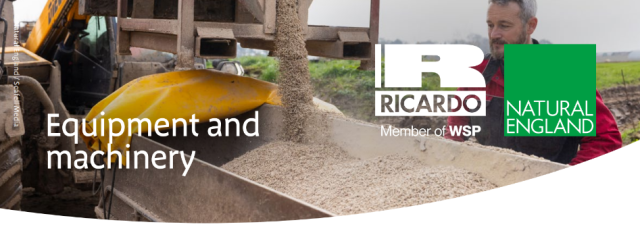 Natural England Outdoor Pigs guidance doc banner - Equipment and Machinery