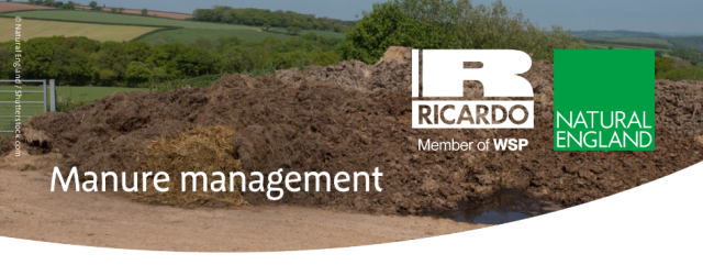 Natural England Outdoor Pigs guidance doc banner - Manure Management