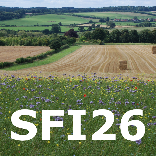 SFI26 on farming background
